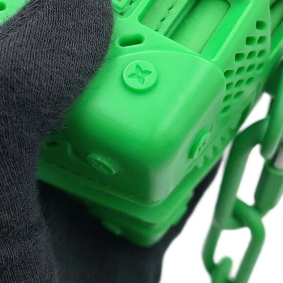 LOUIS VUITTON Mini Soft Trunk Rubber Green - Picture 11 of 14